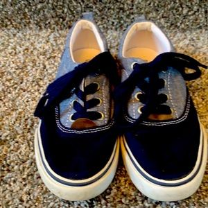 Navy and Denim boys Canvas shoes- Very Good used condition